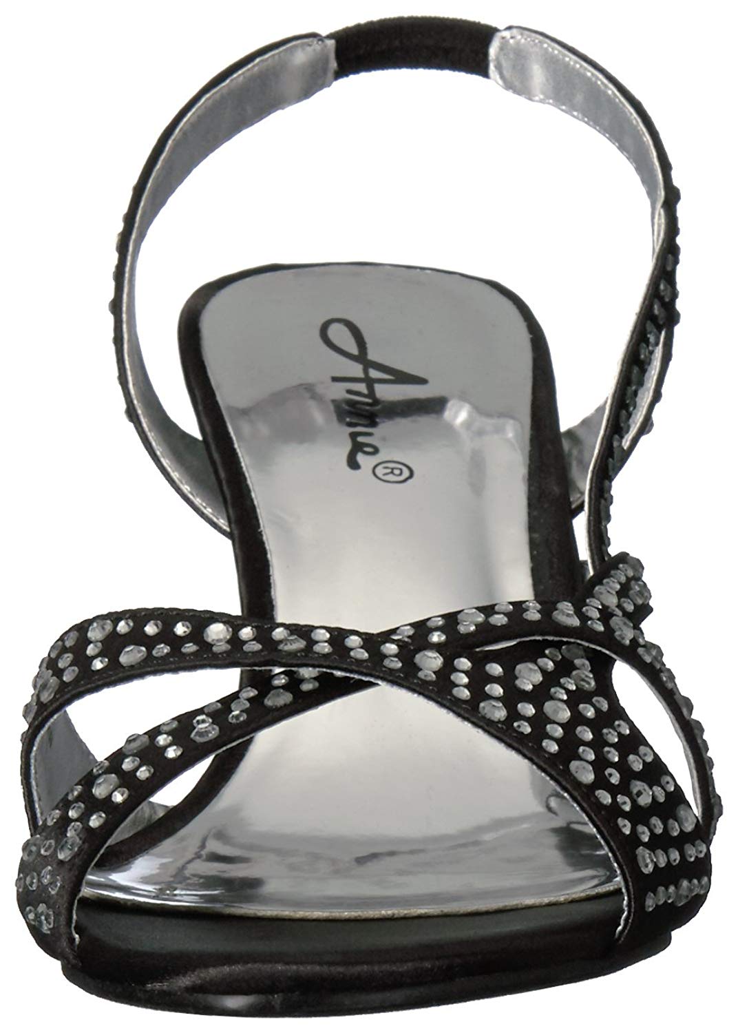 Annie Shoes Women�s Long Time Dress Sandal, Black, Size 8