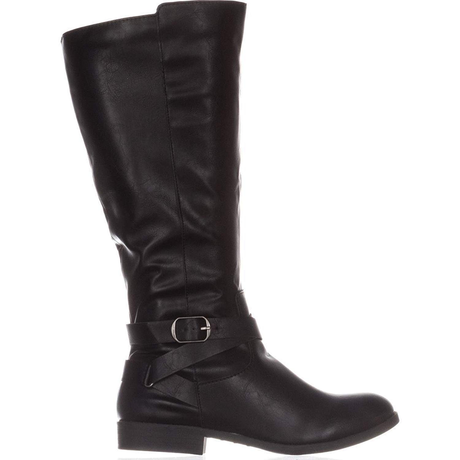 Style & Co. Womens madixe Almond Toe Knee High Fashion Boots, Black ...