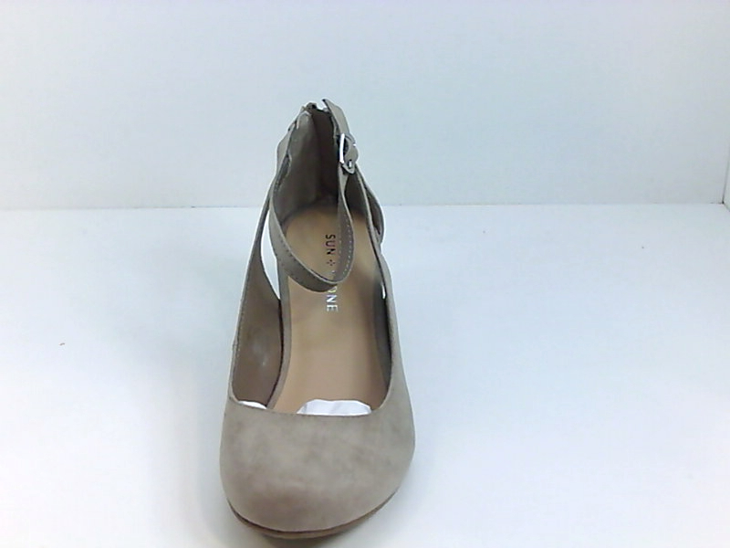 Sun Stone Women's Shoes Heels & Pumps RGR, Tan, Size 7.0