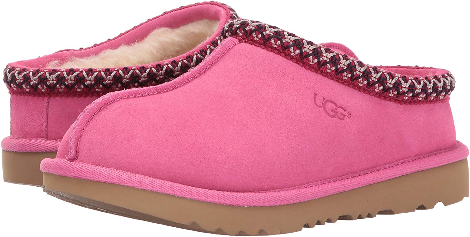 UGG Kids K Tasman II Moccasin, Pink Azalea, Size 9.0 LIsV | eBay