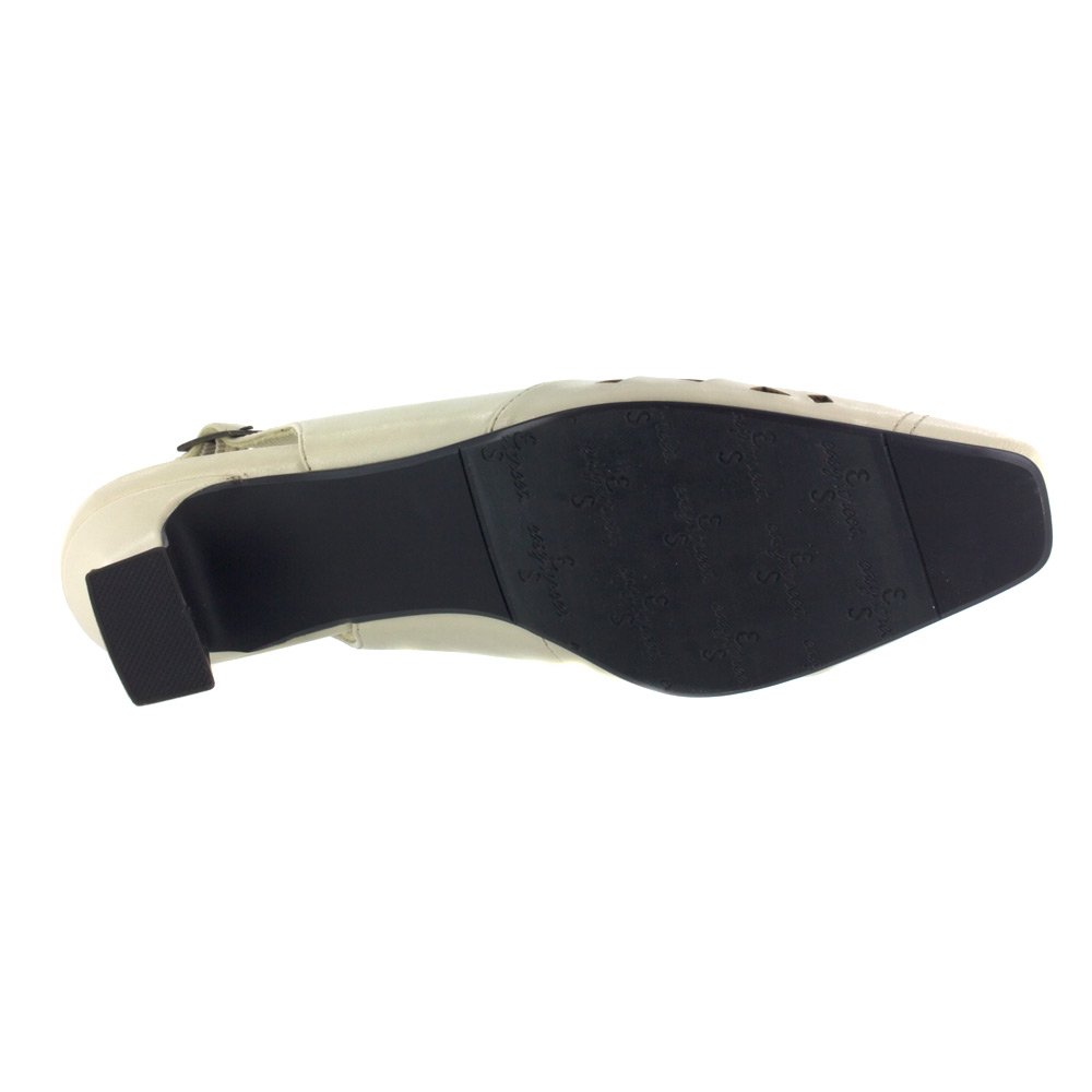 square toe sling backs