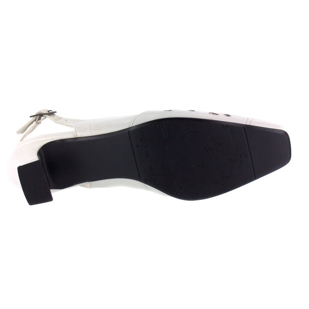 square toe sling backs
