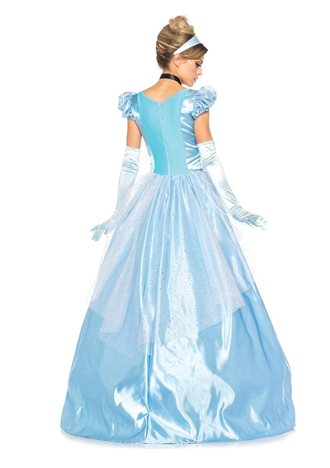 Leg Avenue Disney 3Pc. Classic Cinderella Costume, Blue,, Blue, Size ...
