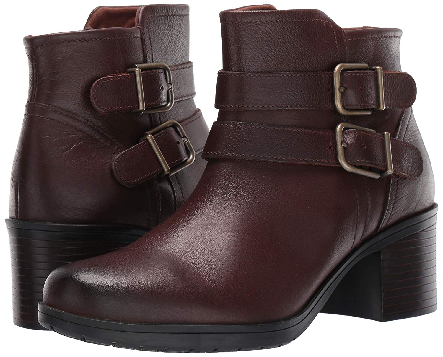 Clarks Women's Shoes 26146139 Leather Closed Toe, Mahogany Leather, Size 9.0 WFP 889308631716 | eBay
