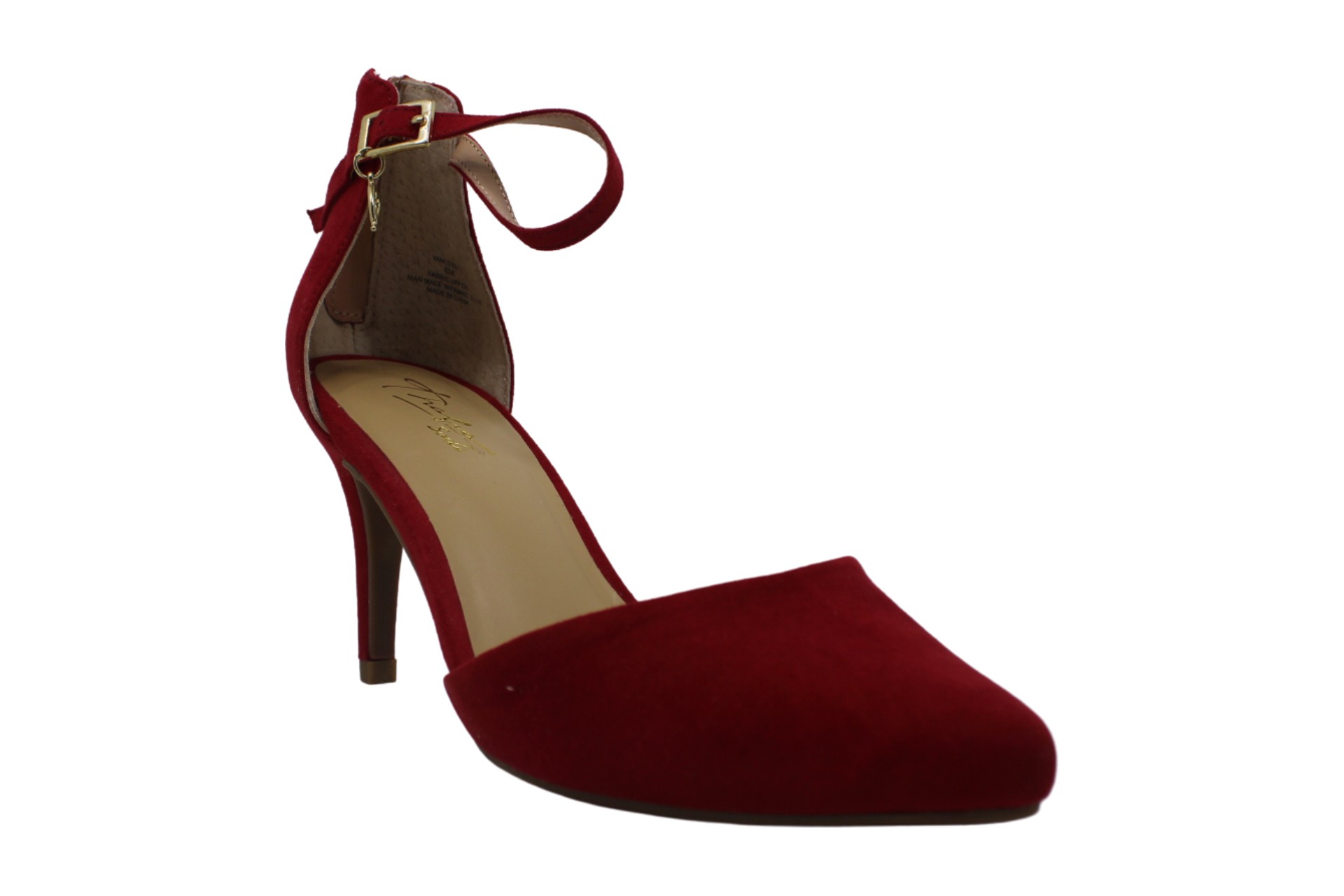 Thalia Sodi Womens Vanessa1 Pointed Toe Ankle Strap Classic Pumps, Red ...