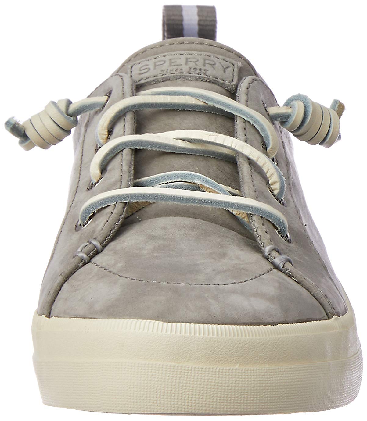 crest vibe washable leather barrel lace sneaker