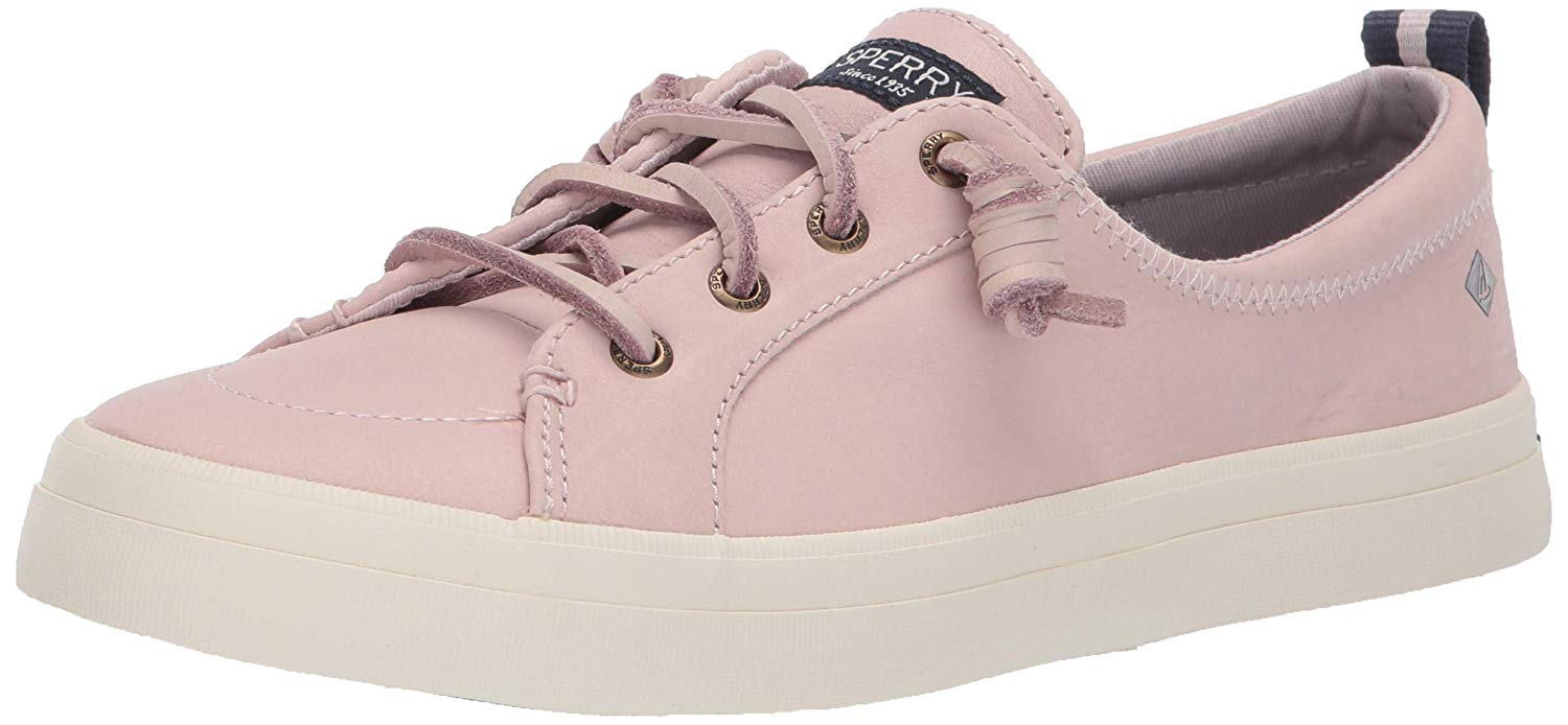 sperry women's leather sneakers