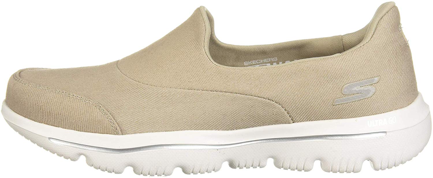 khaki skechers women's