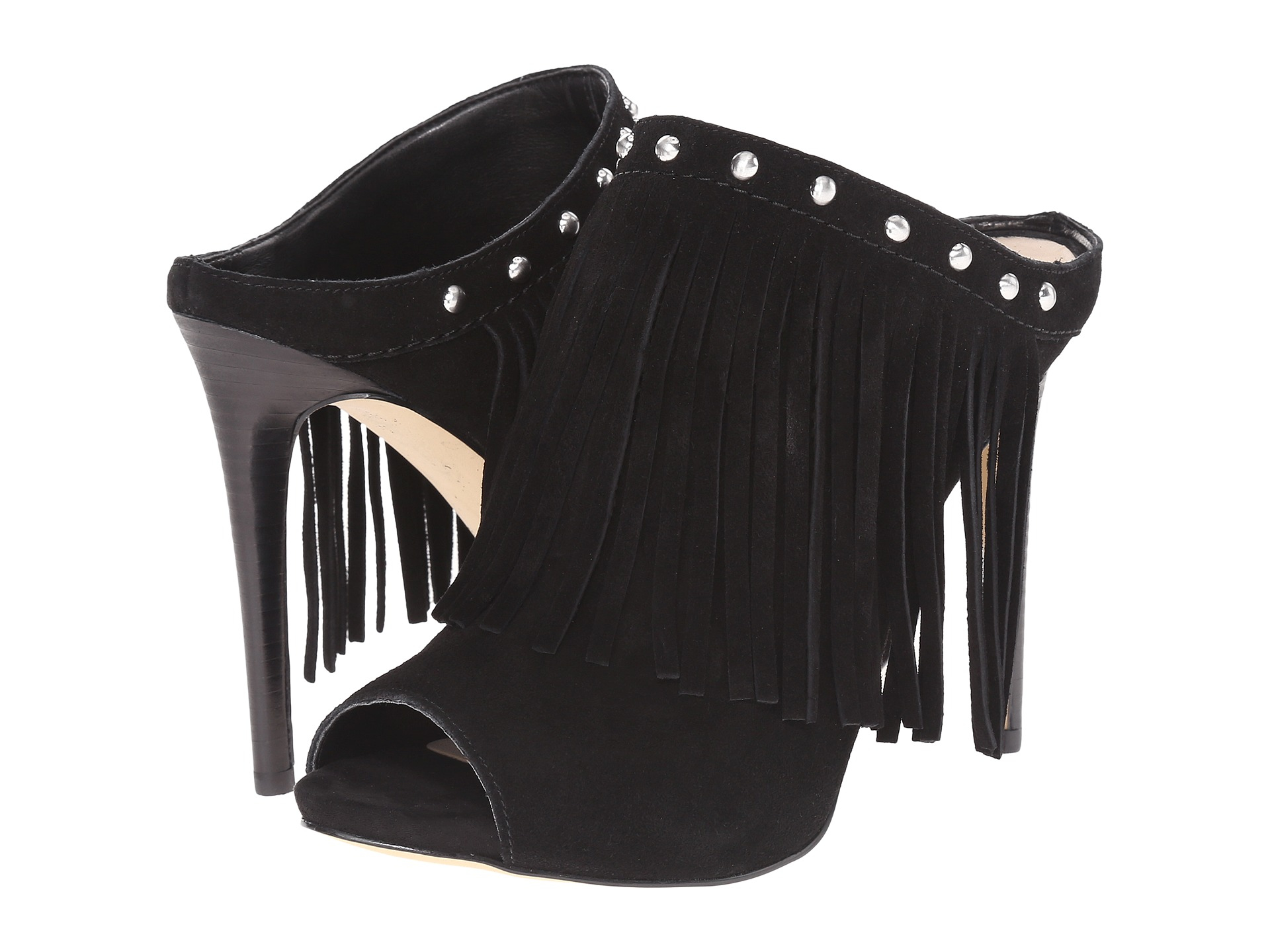 GUESS Womens Ara Leather Peep Toe Classic Pumps GUESS Womens Ara Leather Peep Toe Classic Pumps