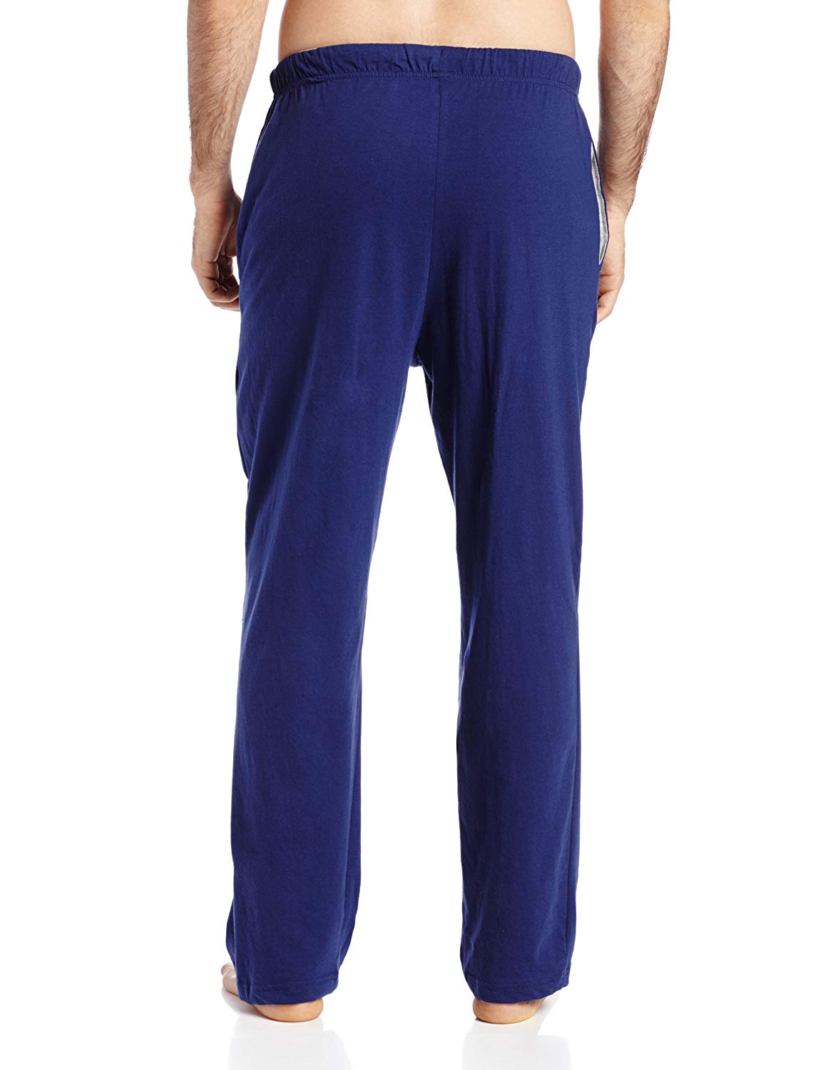 Hanes Men's Solid Knit Sleep Pant, Blue, Large, Blue, Size Large fEFc ...