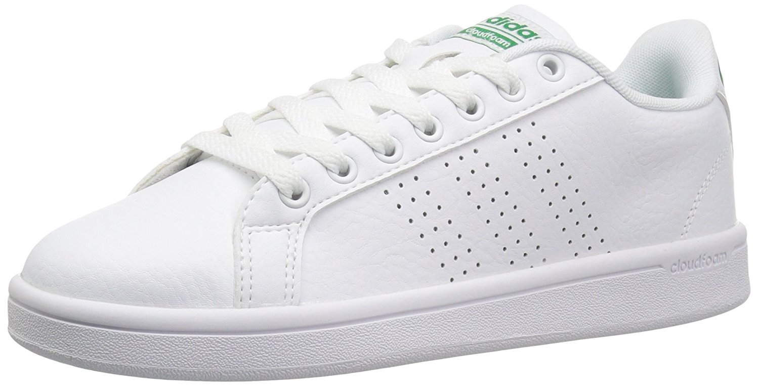 adidas white green sneakers