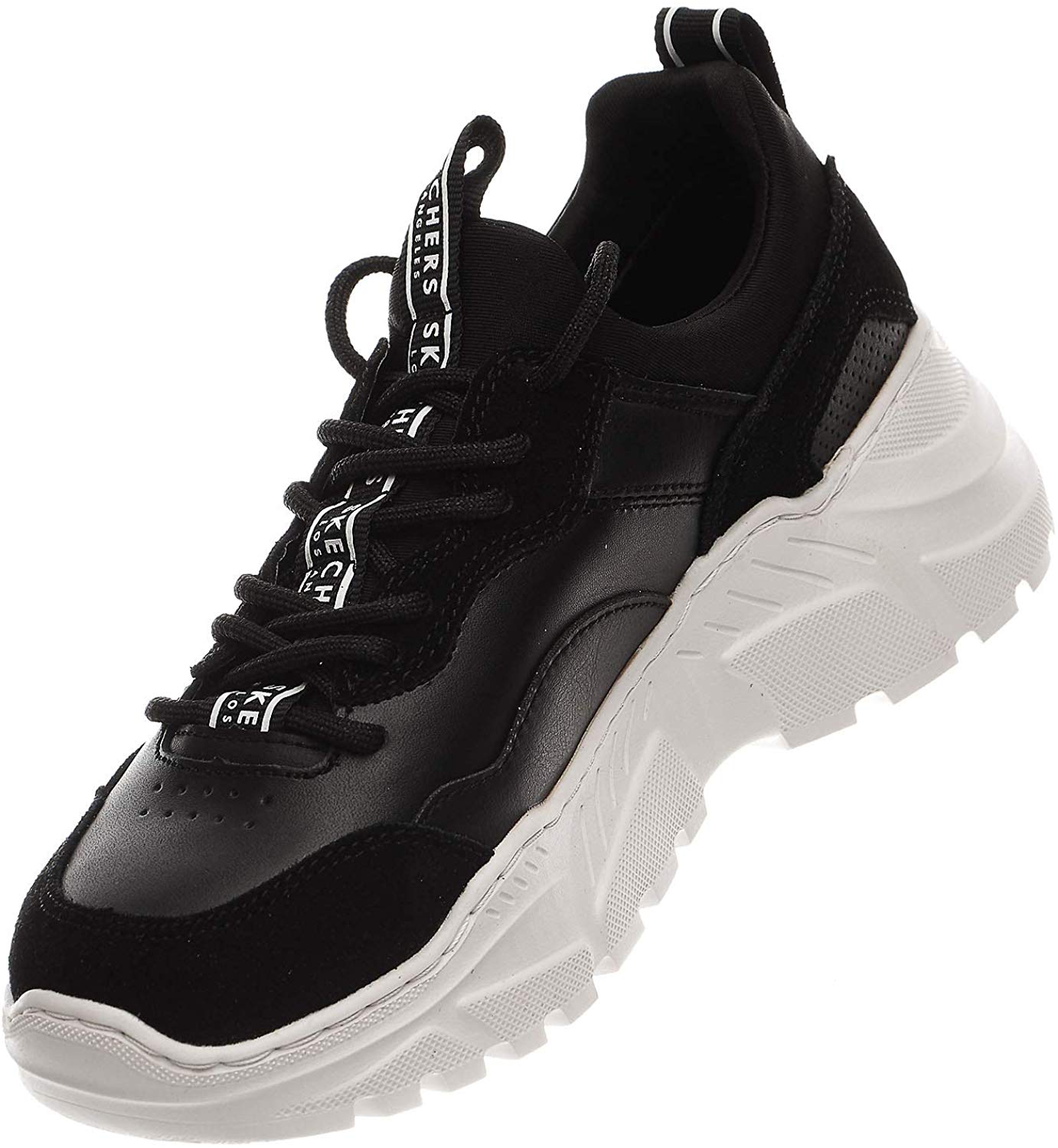 Skechers Womens Block and Pop Exercise Workout Fashion