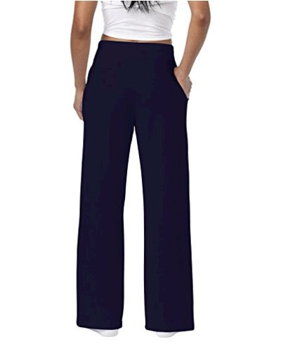 gildan women's open bottom sweatpants