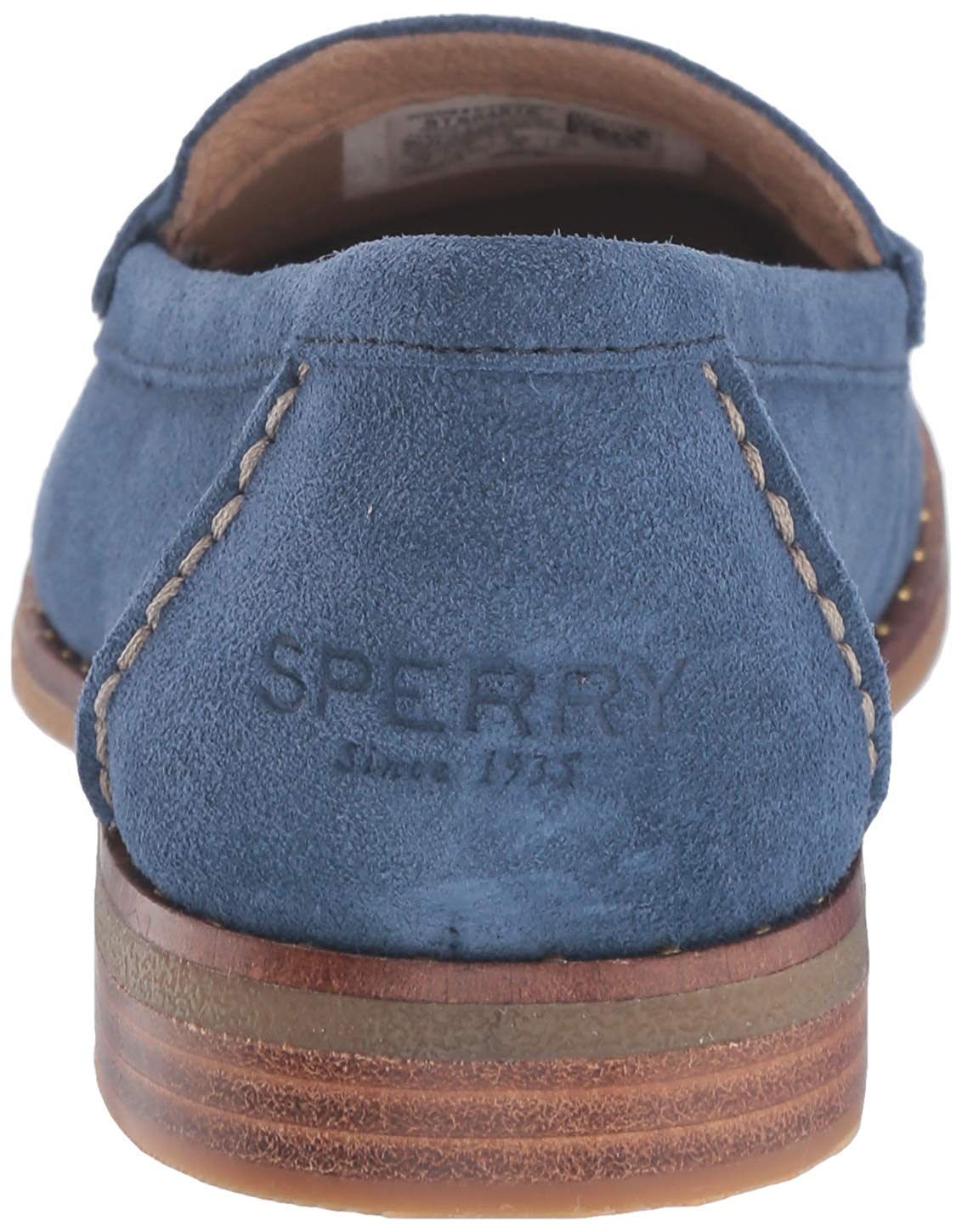 studded suede loafers