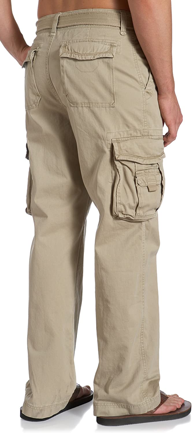 beige combat trousers