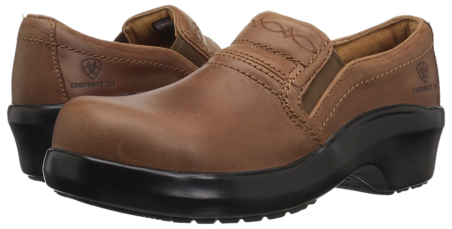 Ariat Women�s Shoes Expert Safety Clogsteel toe Leather
