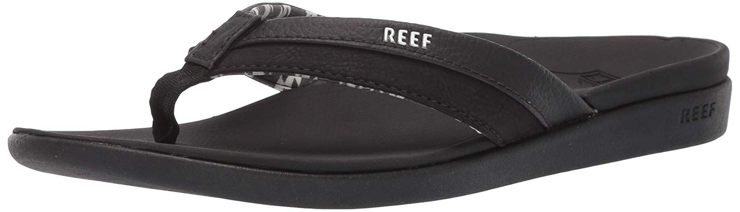 reef ortho women's flip flops