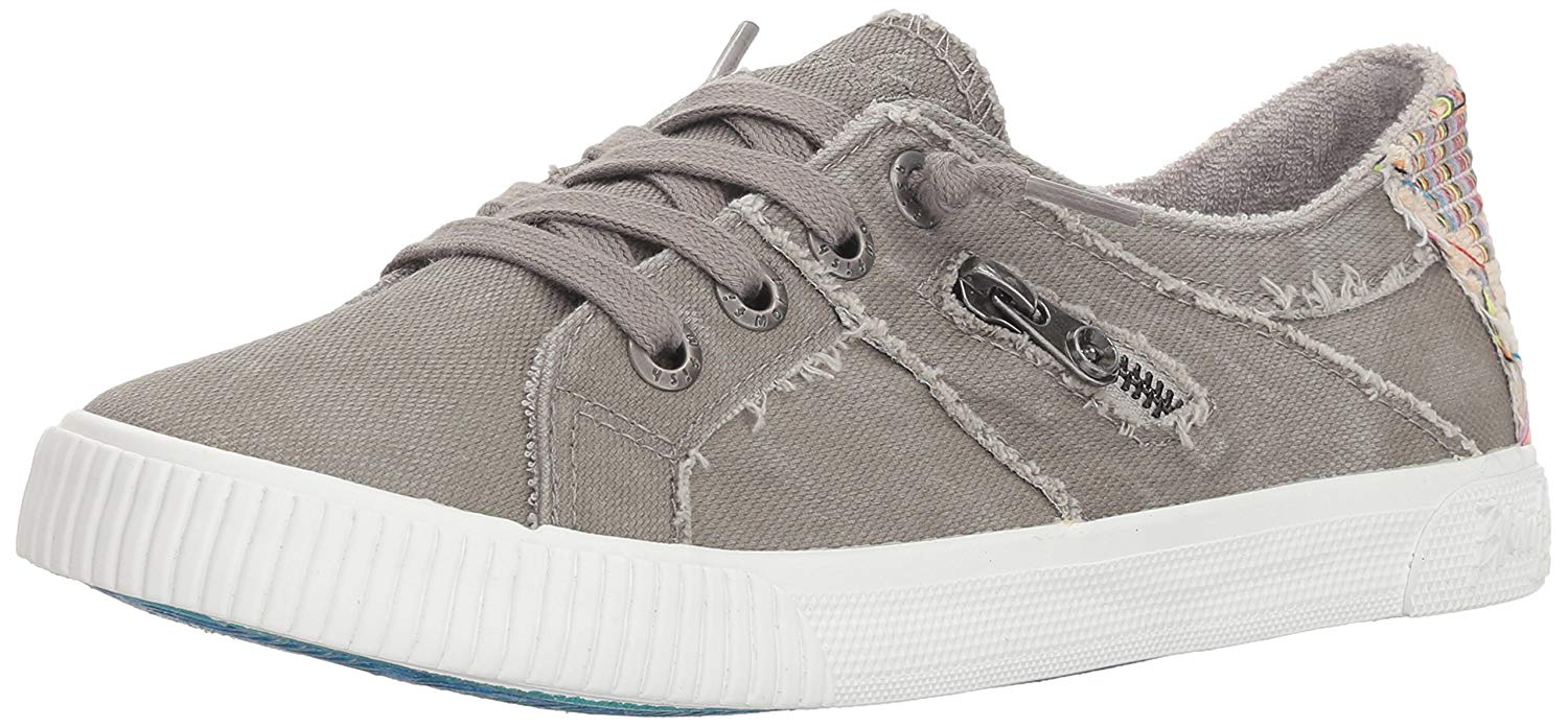 Blowfish Womens ZS-0269 Fabric Closed Toe Casual Slide Sandals, Grey, Size 8.5 | eBay