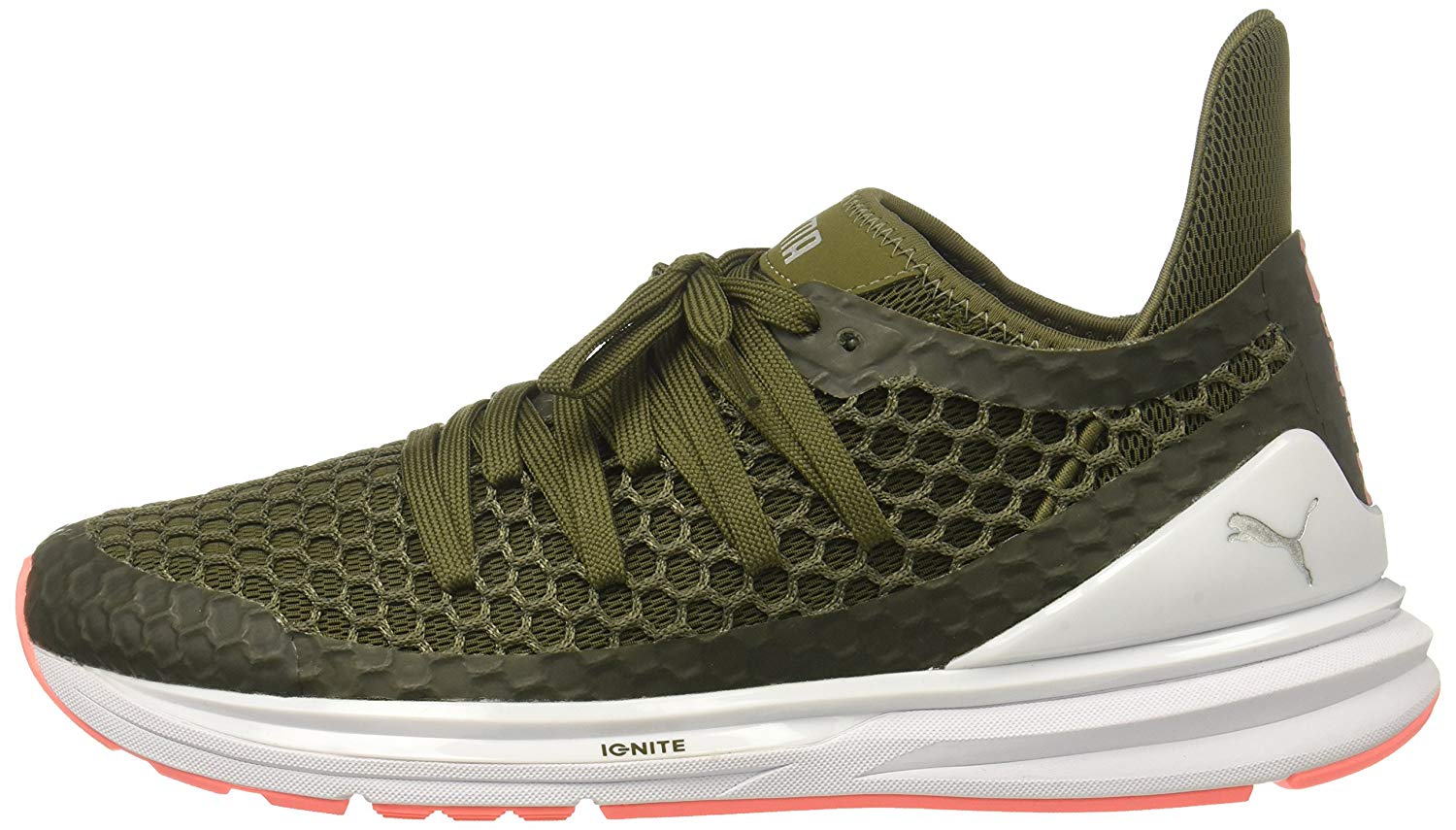 puma ignite limitless mujer olive