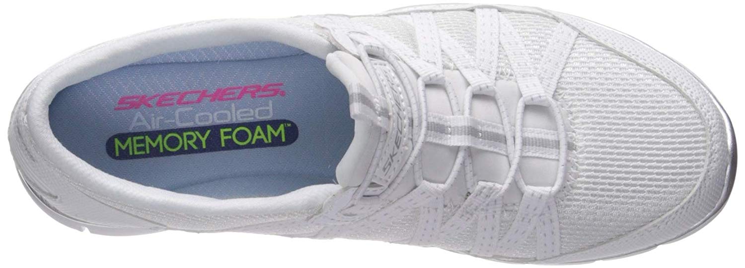 skechers gratis strolling white uk