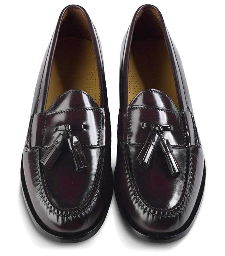 Cole Haan Mens Pinch Tassel Closed Toe Penny Loafer Burgundy Size 105 4j8y Ebay 0691