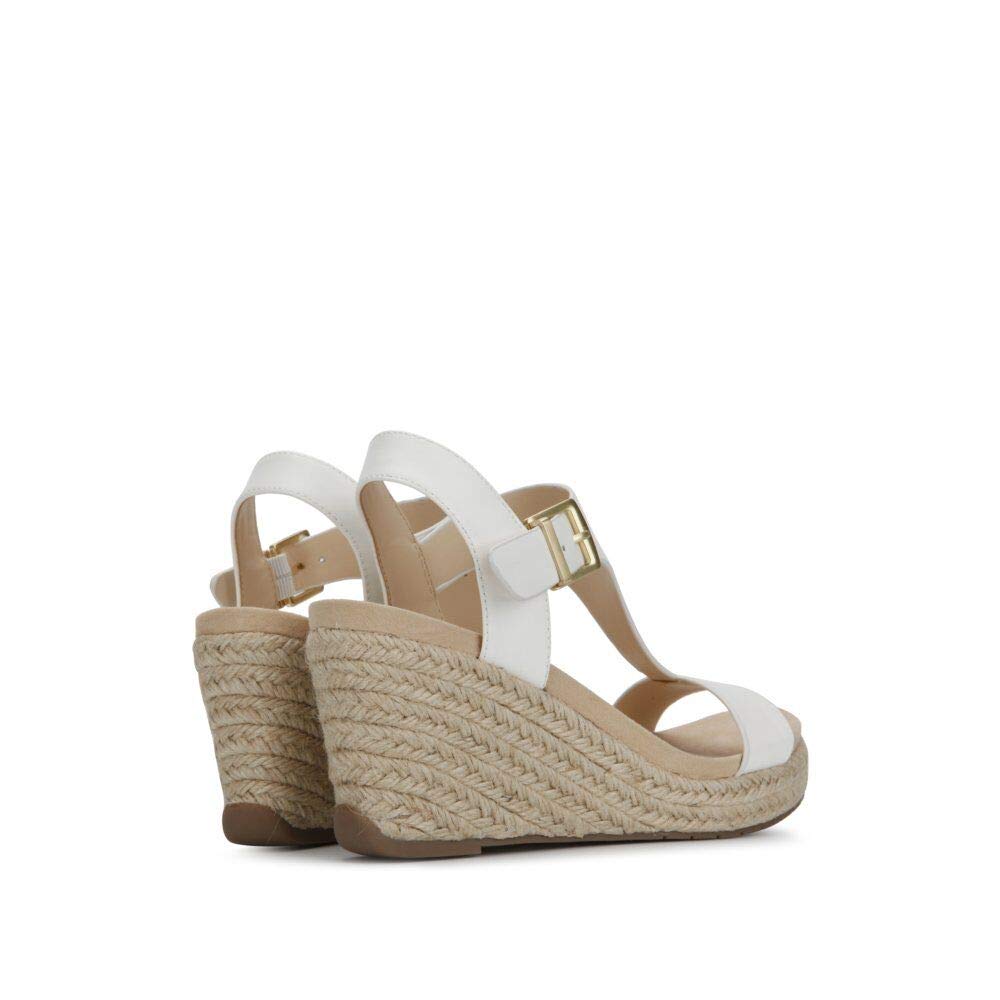 Kenneth Cole REACTION Womens Card Wedge T-Strap Espadrille Sandal ...