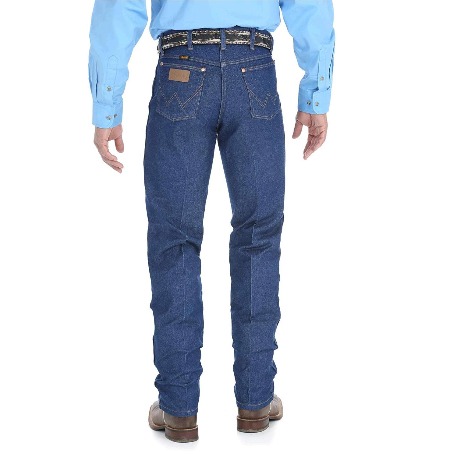 Wrangler Men's Tall Cowboy Cut Jean Original Fit, Rigid Indigo, Size ...
