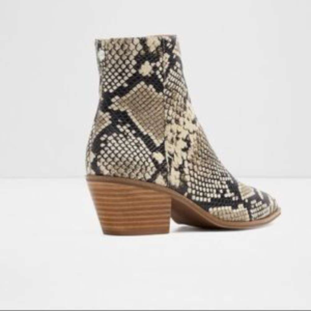 aldo snakeskin boots