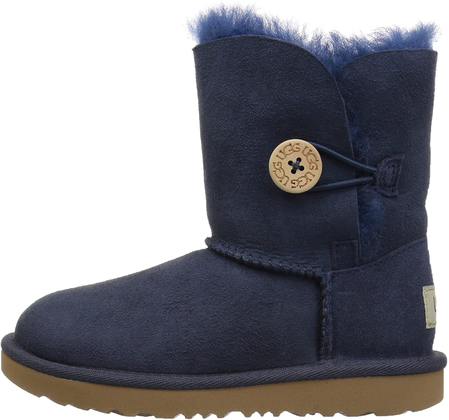 UGG unisex child Bailey Button Ii Boot, Navy, 8 Toddler US, Navy, Size ...