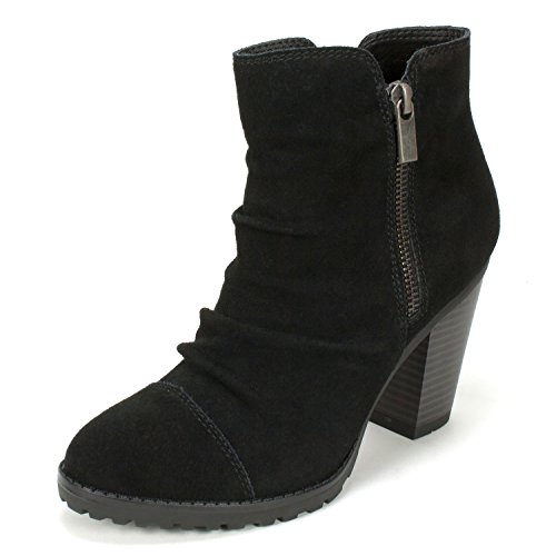 White Mountain Taft Womens Bootie Black Suede Size 65 White Mountain Taft Womens Bootie Black Suede Size 65