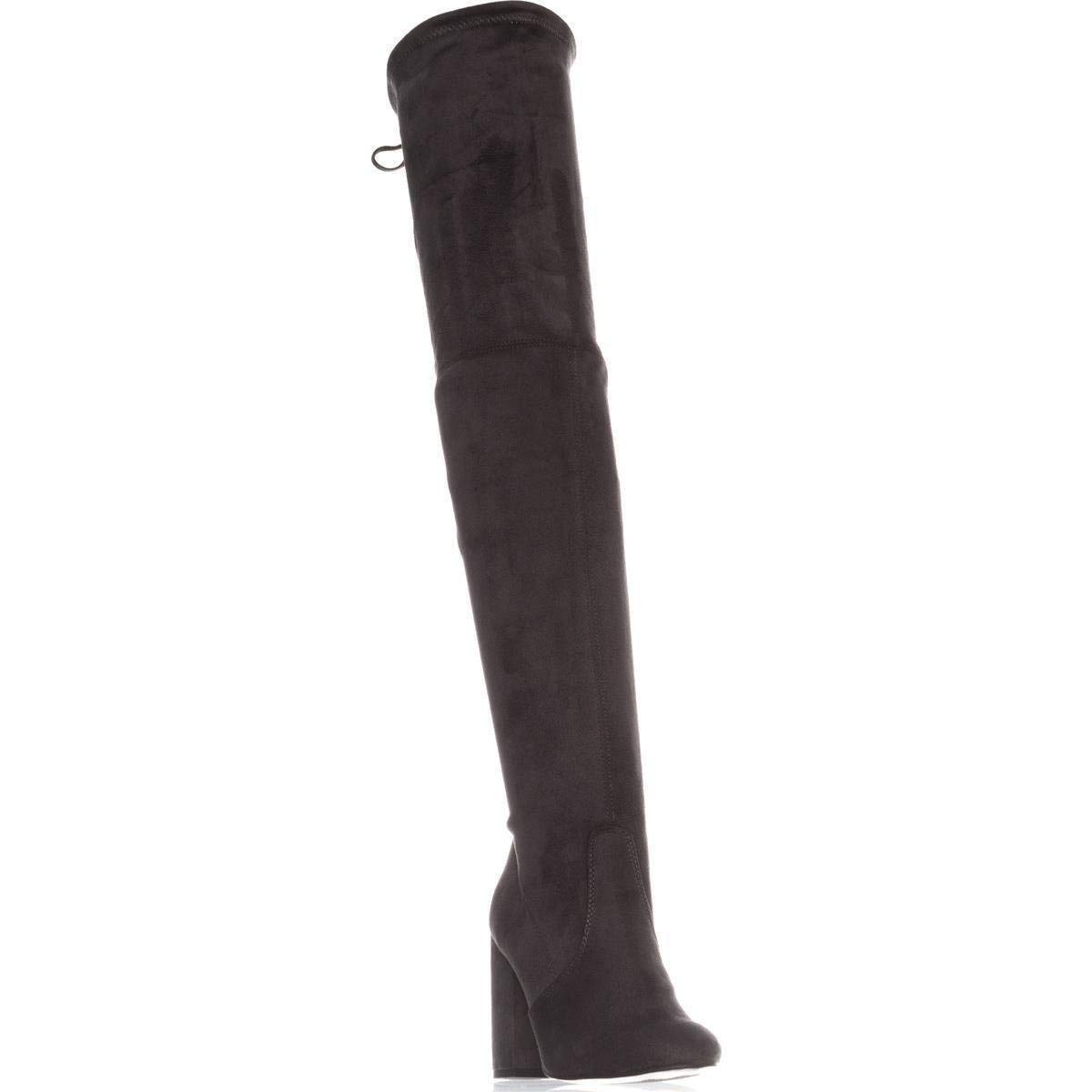 Steve Madden Para Mujer Norri estiramiento cubierto al muslo botas Altas, gris, Talla 11.0 Steve Steve Steve Madden Para Mujer Norri estiramiento cubierto al muslo botas Altas, gris, Talla 11.0 c48810