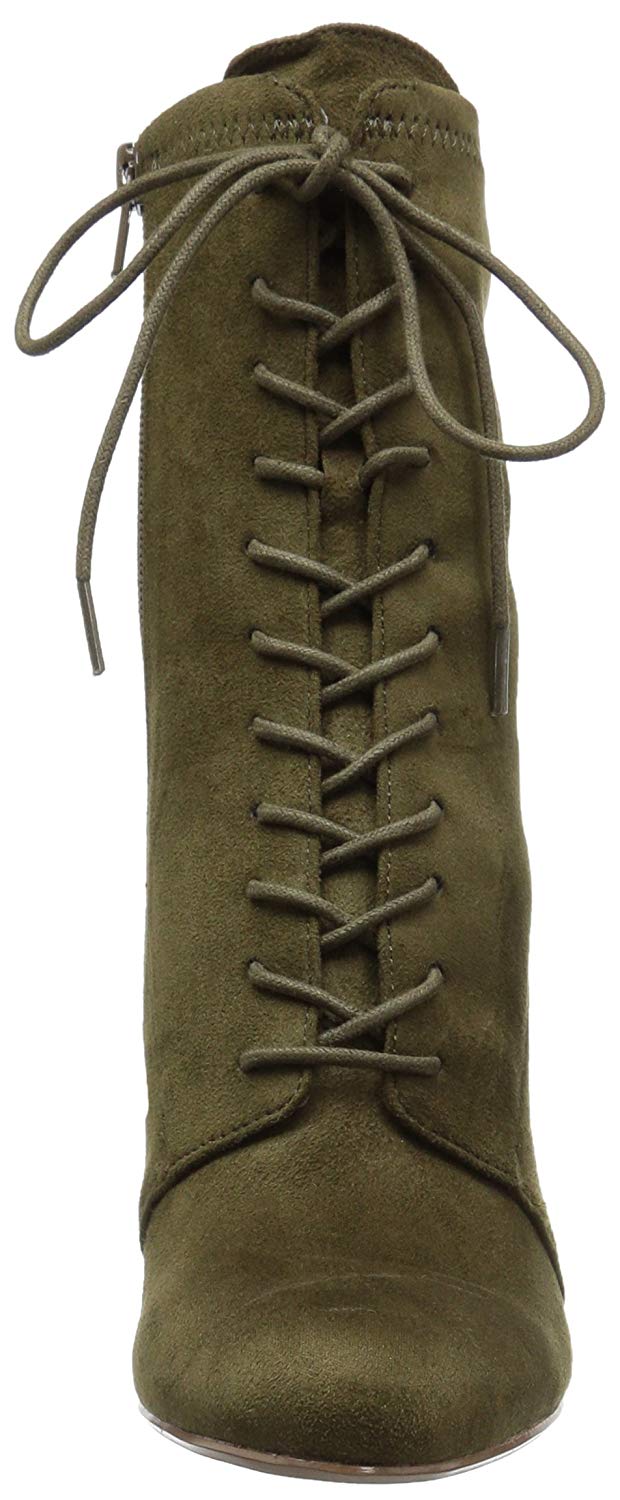steve madden olive green booties