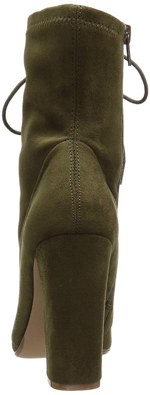 steve madden olive green booties