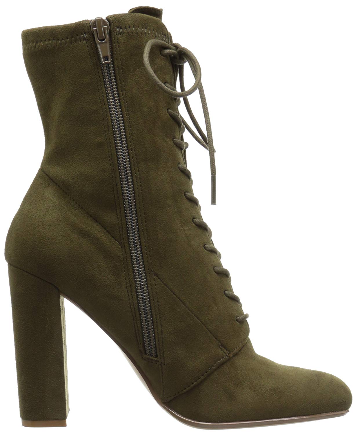 steve madden olive green booties