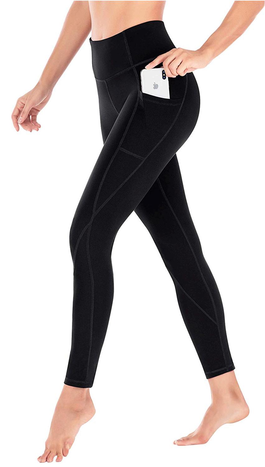 yoga leggings pockets