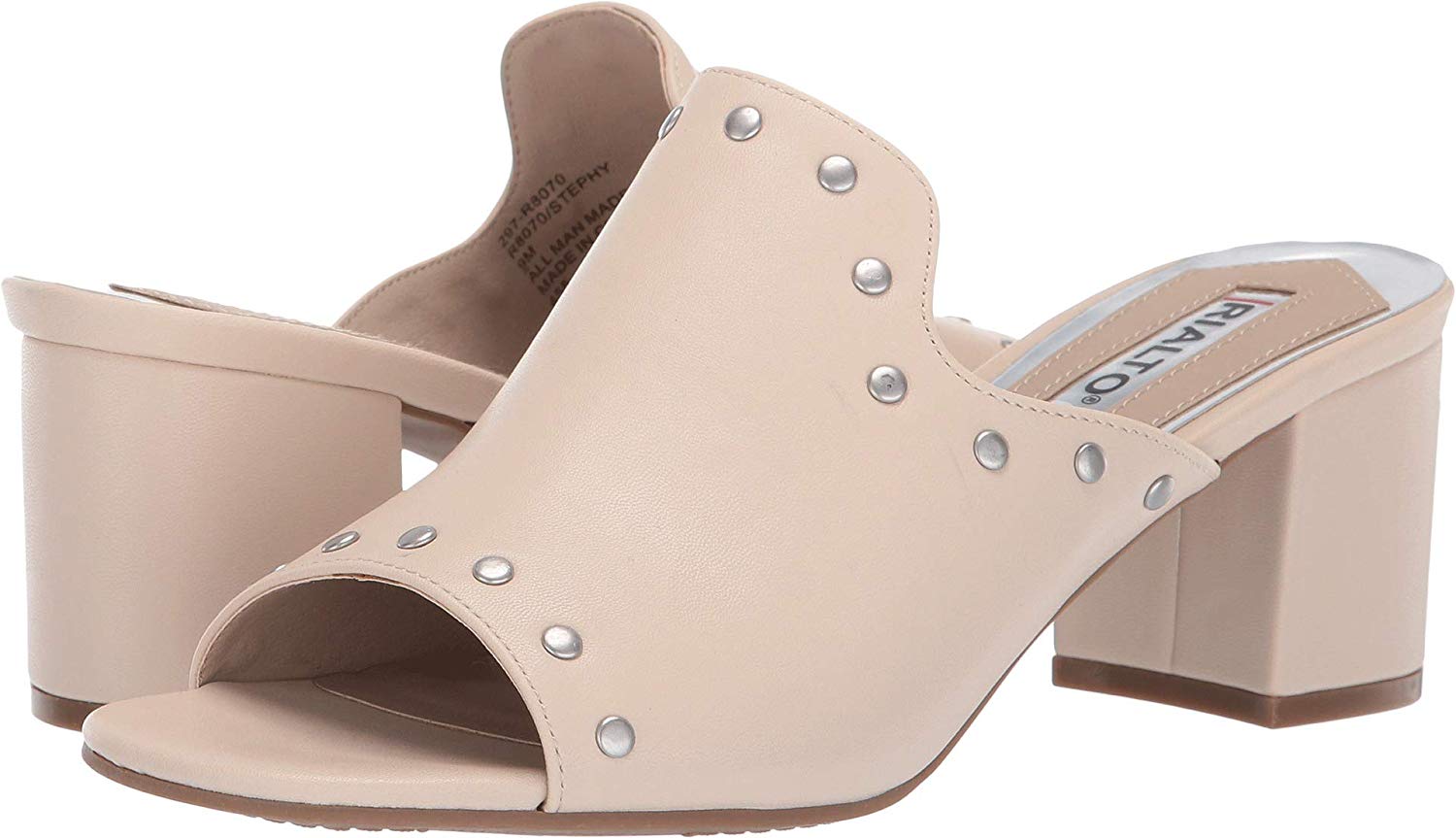 flat closed toe mules