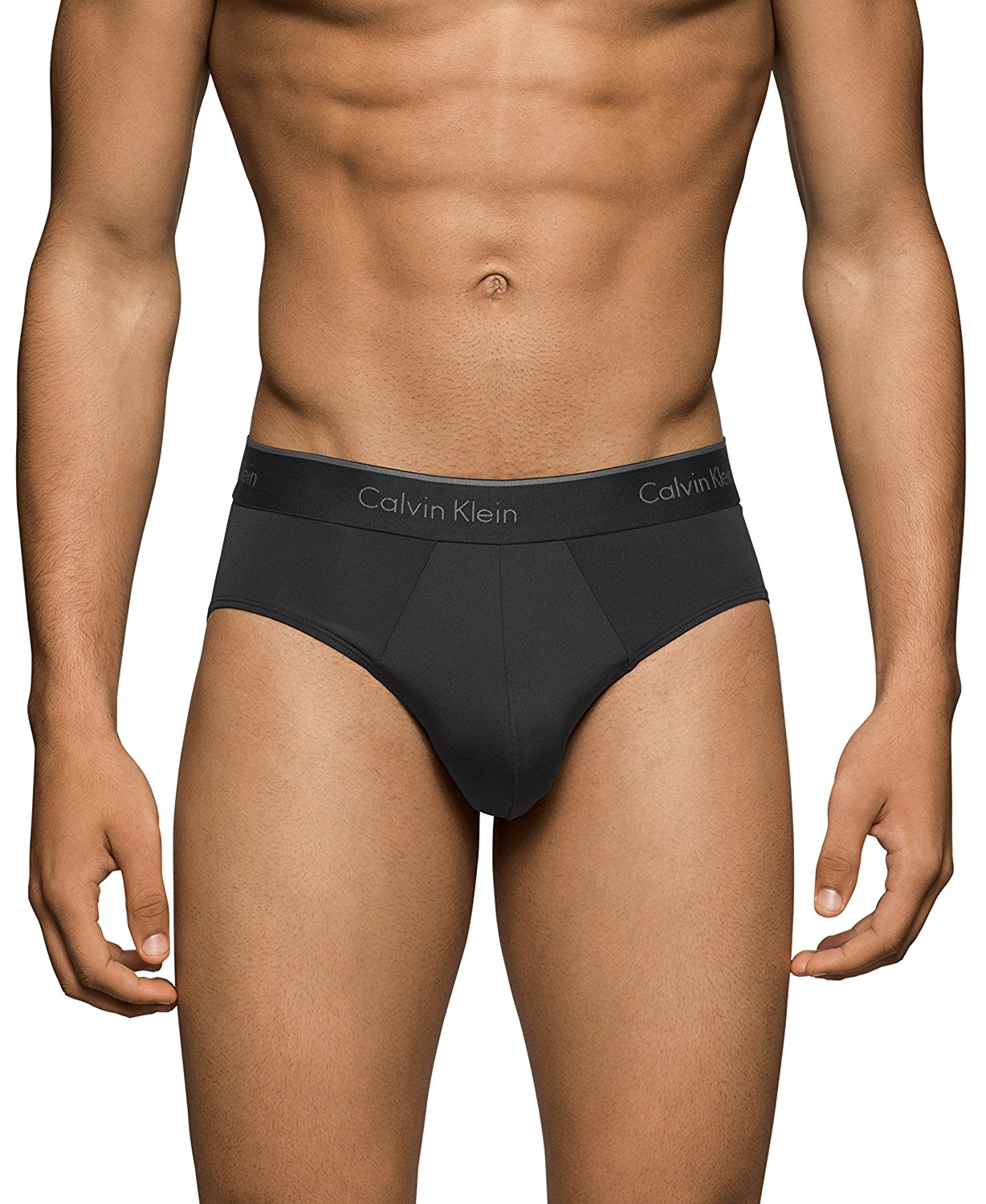 Calvin Klein Men S Underwear Microfiber Stretch Pack Brief Black Size Large Ebay