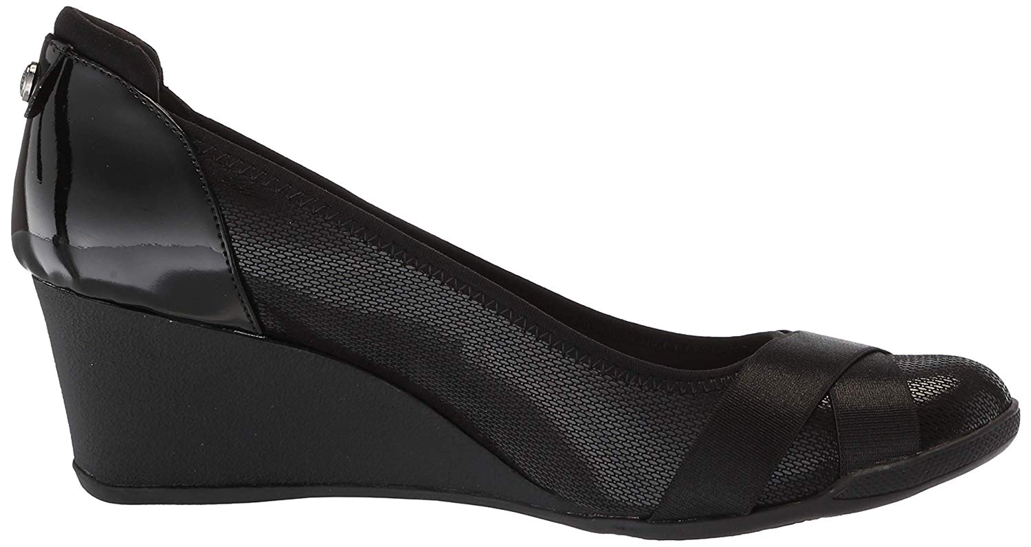 anne klein sport waverly wedge pump