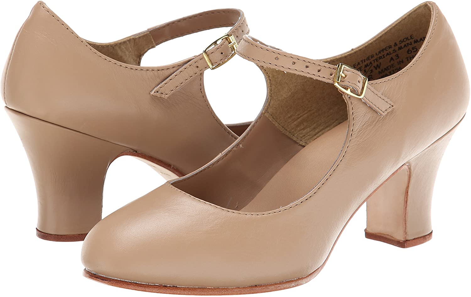 Capezio Women�s Manhattan Character Shoe,Caramel,7.5 M US Capezio Women�s Manhattan Character Shoe,Caramel,7.5 M US