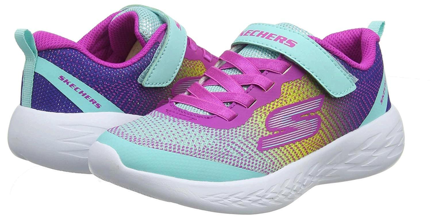 skechers turquoise trainers