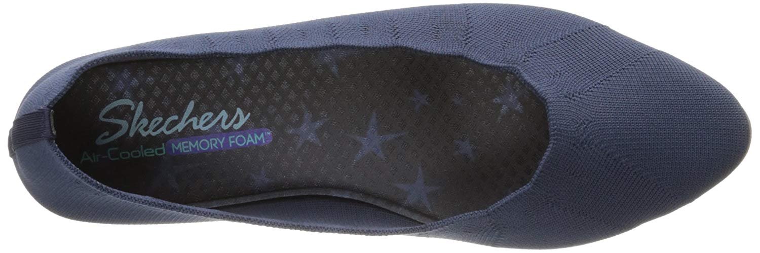 skechers closed toe ballet flats