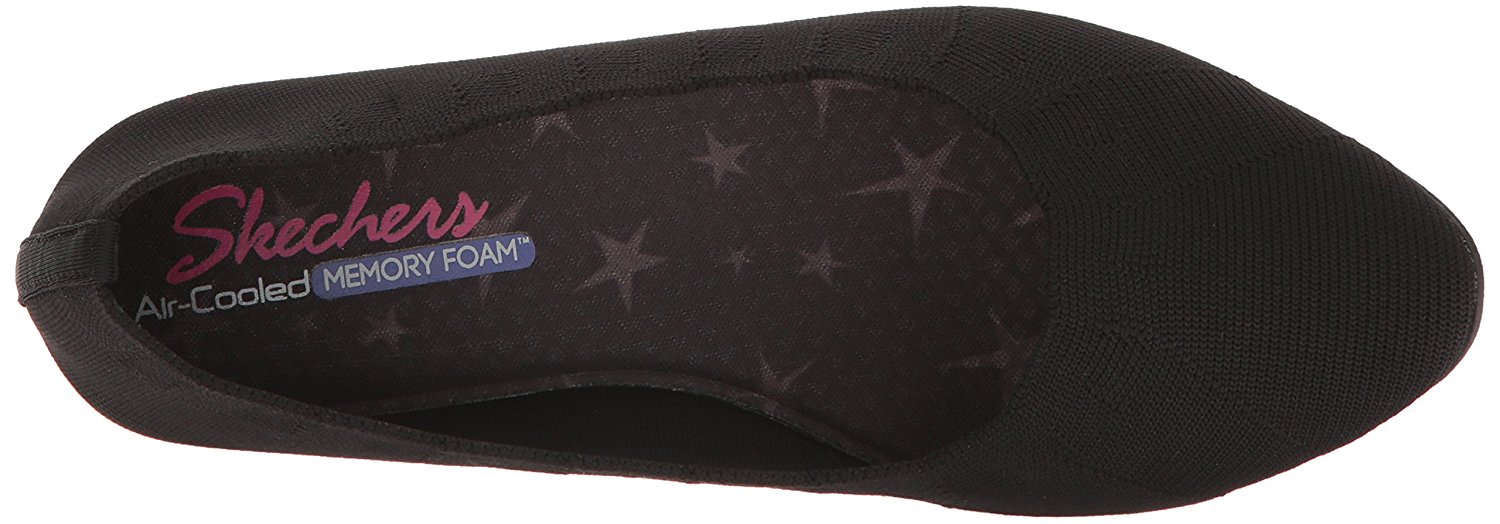 skechers black slides