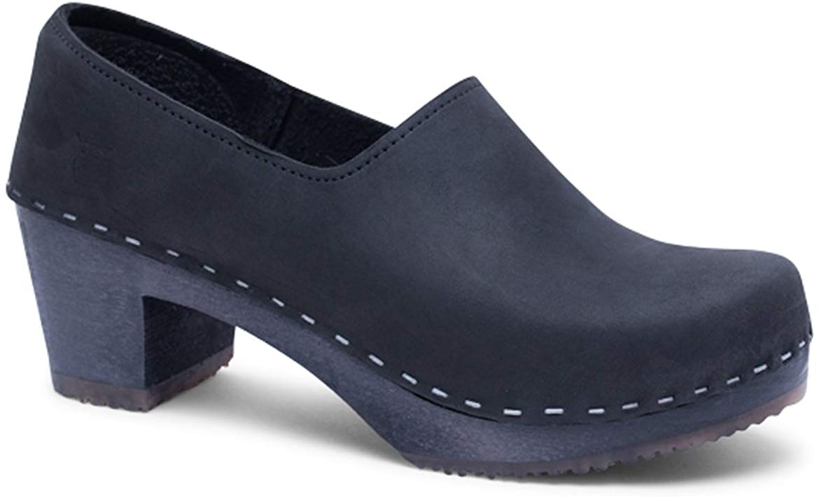 closed back swedish clogs