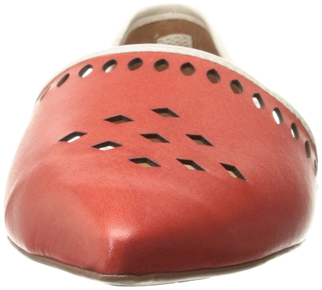 french sole razor leather flat