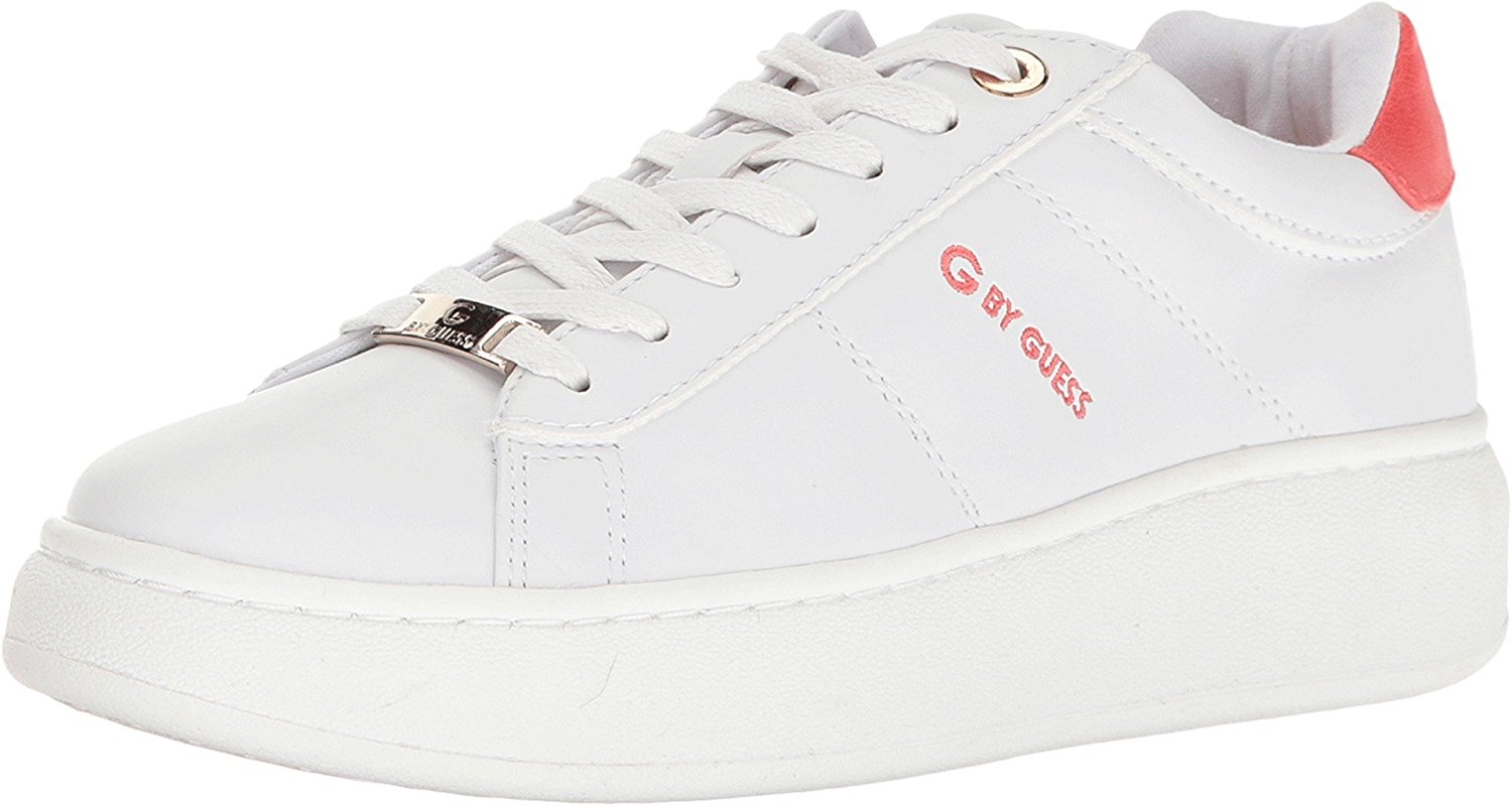 G By Guess Charly da Donna Fashion Scarpe da ginnastica White/Coral 8.5 US/6.5 UK G By Guess Charly da Donna Fashion Scarpe da ginnastica White/Coral 8.5 US/6.5 UK