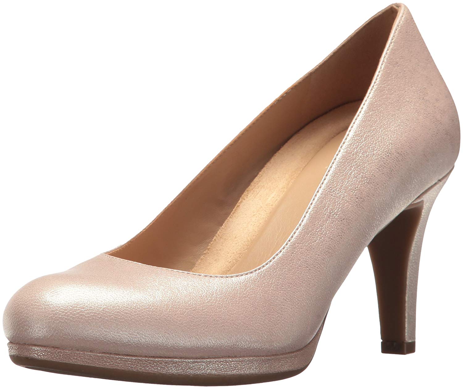 Naturalizer Womens Michelle Leather Closed Toe Classic Pumps, Taupe ...