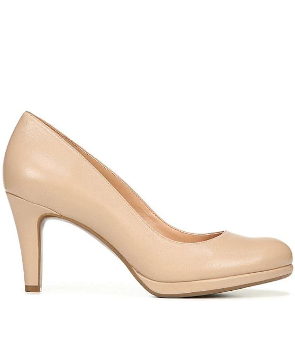 naturalizer michelle pumps tender taupe