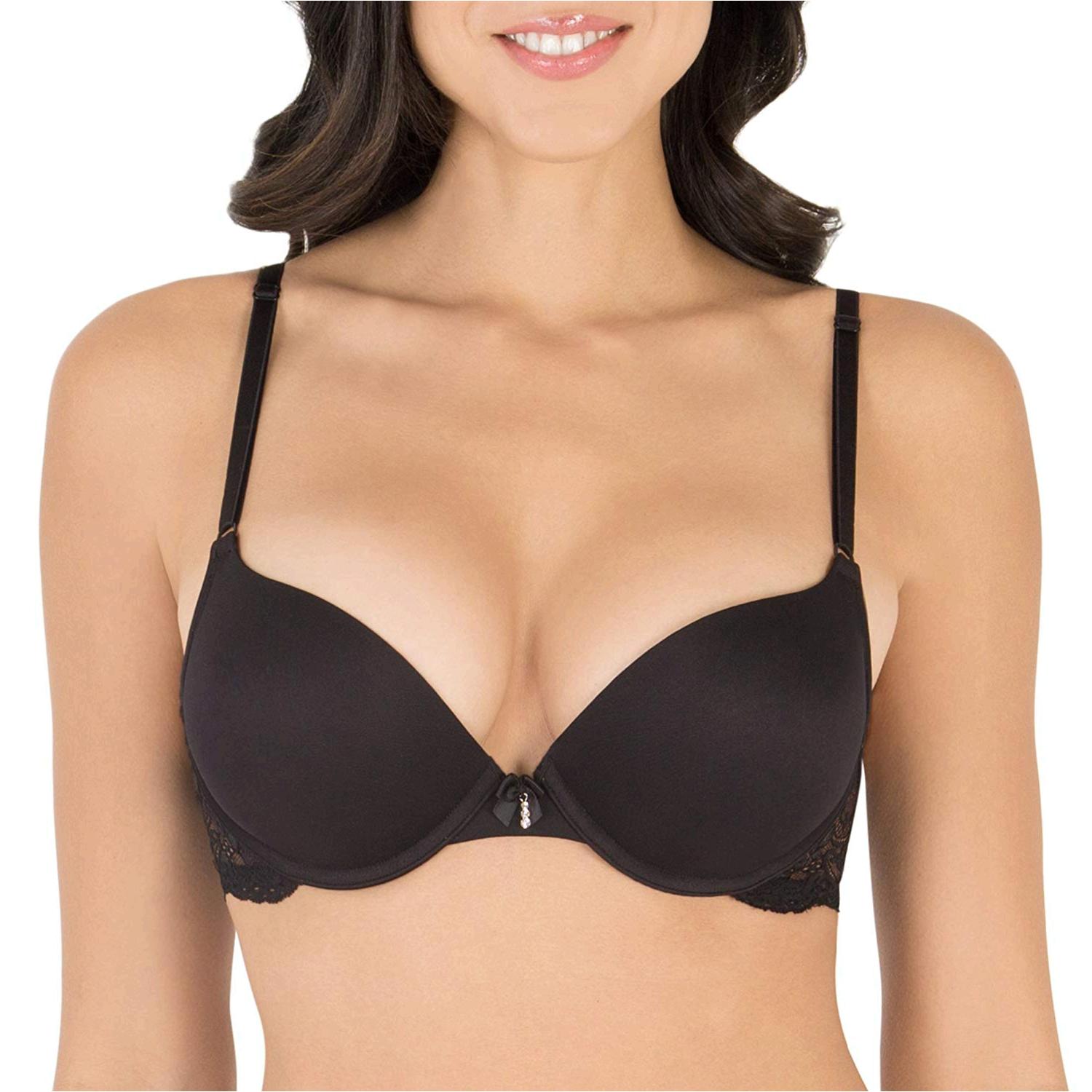 Smart And Sexy Womens Maximum Cleavage Underwire Push Up Bra Black Size 36a W5i 646007471407 Ebay 7858