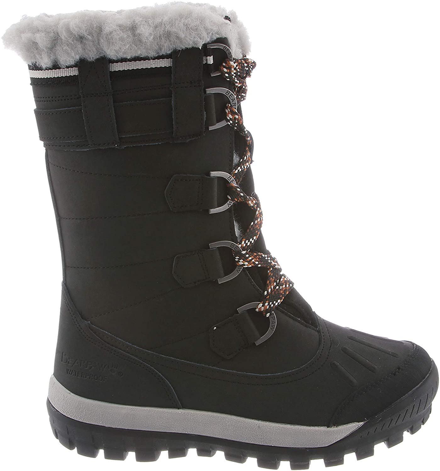 BEARPAW Women's Desdemona Snow Boot, Black, Size 5.0 | eBay