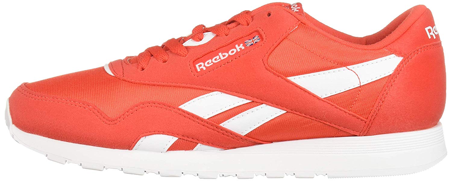 reebok classic nylon red white